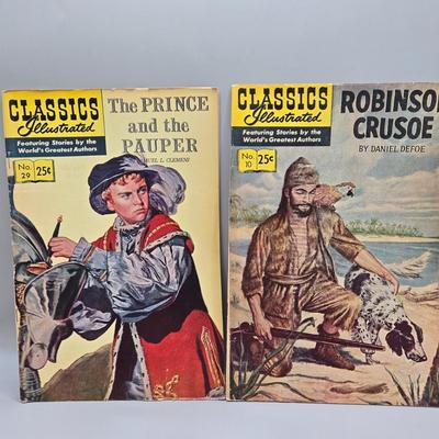 LOT 135: Classics Illustrated Comic Books