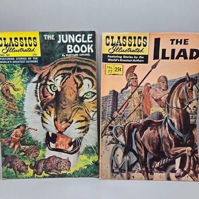 LOT 135: Classics Illustrated Comic Books