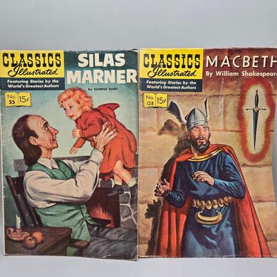 LOT 135: Classics Illustrated Comic Books