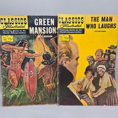 LOT 135: Classics Illustrated Comic Books