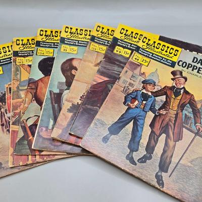 LOT 135: Classics Illustrated Comic Books