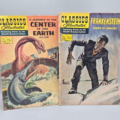 LOT 135: Classics Illustrated Comic Books