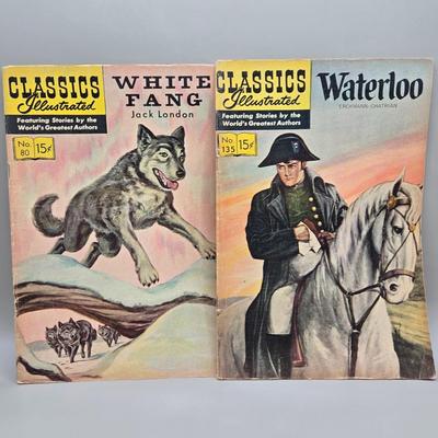 LOT 135: Classics Illustrated Comic Books