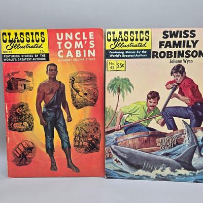 LOT 135: Classics Illustrated Comic Books