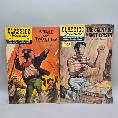 LOT 135: Classics Illustrated Comic Books