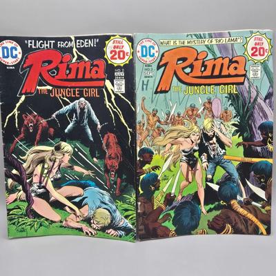 LOT 136: Rima the Jungle Girl, Conqueror of the Barren Earth, and Arion Lord of Atlantis Comic Books