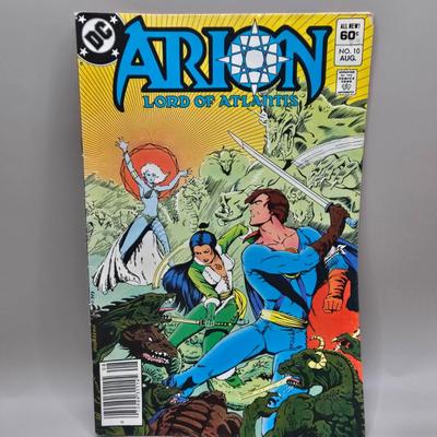 LOT 136: Rima the Jungle Girl, Conqueror of the Barren Earth, and Arion Lord of Atlantis Comic Books