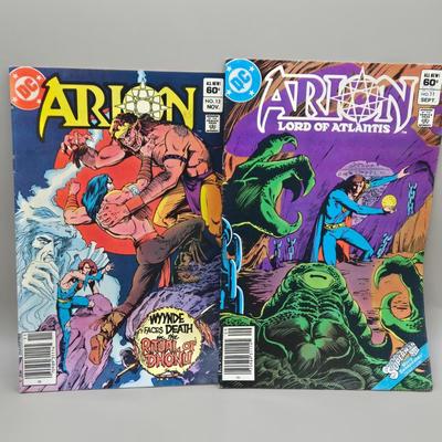LOT 136: Rima the Jungle Girl, Conqueror of the Barren Earth, and Arion Lord of Atlantis Comic Books