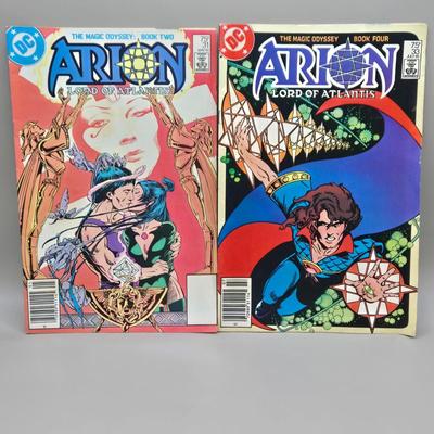 LOT 136: Rima the Jungle Girl, Conqueror of the Barren Earth, and Arion Lord of Atlantis Comic Books
