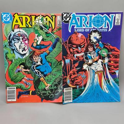 LOT 136: Rima the Jungle Girl, Conqueror of the Barren Earth, and Arion Lord of Atlantis Comic Books