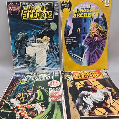 LOT 138: The House of Secrets Comic Books