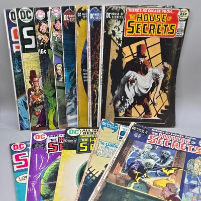 LOT 138: The House of Secrets Comic Books