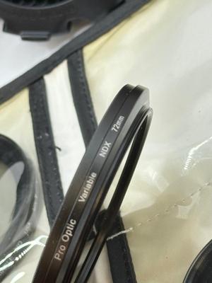 LOT 141: Camera Accessories: Filters, Lens Hoods & Lighting Guides