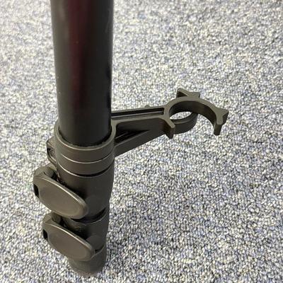 LOT 142: Manfrotto 755XB Tripod made in Italy & Small Red and Grey Tripod