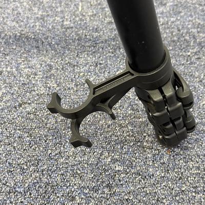 LOT 142: Manfrotto 755XB Tripod made in Italy & Small Red and Grey Tripod