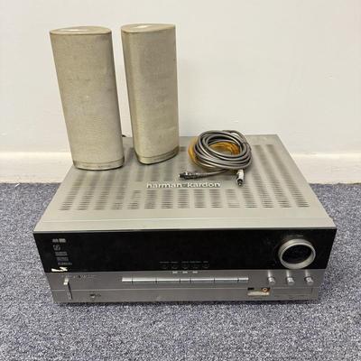 LOT 143: Harman/Kardon Speakers SAT-TS14 & AVR 335 Stereo