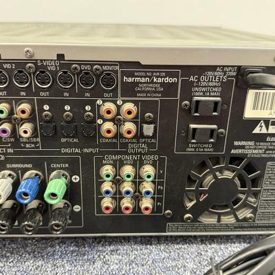 LOT 143: Harman/Kardon Speakers SAT-TS14 & AVR 335 Stereo