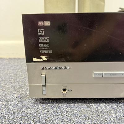LOT 143: Harman/Kardon Speakers SAT-TS14 & AVR 335 Stereo