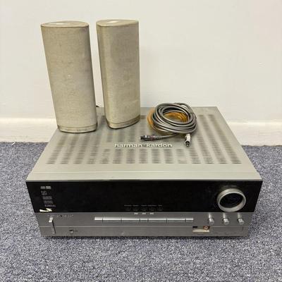 LOT 143: Harman/Kardon Speakers SAT-TS14 & AVR 335 Stereo