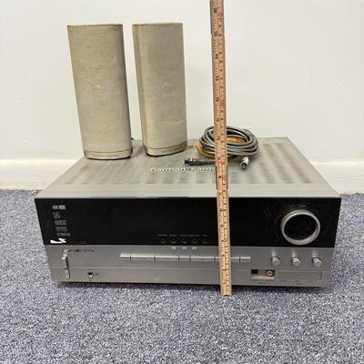 LOT 143: Harman/Kardon Speakers SAT-TS14 & AVR 335 Stereo