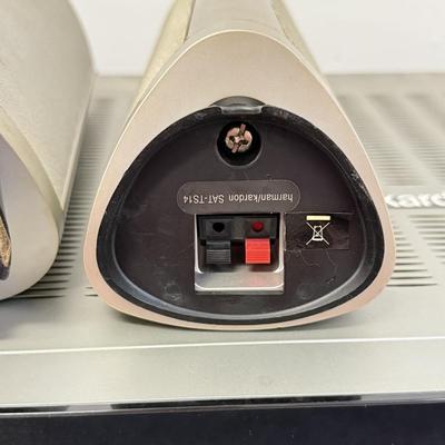 LOT 143: Harman/Kardon Speakers SAT-TS14 & AVR 335 Stereo
