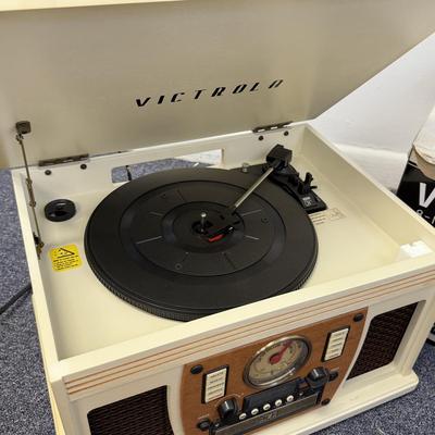 LOT 144: Victrola 8-in-1 Turntable Model VTA-600B w/ Box