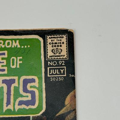 LOT 146: July 1971 DC Comics #92 House of Secrets incl. Snipe Hunt, Swamp Thing, After I Die!, It's Better to Give & Trick or Treat