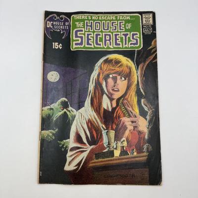 LOT 146: July 1971 DC Comics #92 House of Secrets incl. Snipe Hunt, Swamp Thing, After I Die!, It's Better to Give & Trick or Treat