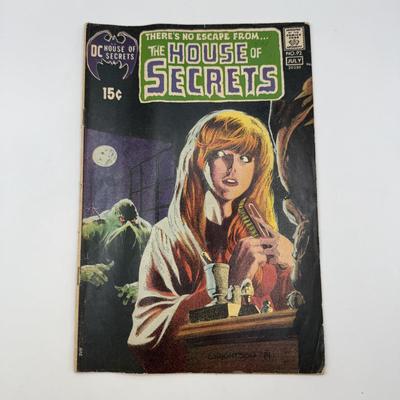 LOT 146: July 1971 DC Comics #92 House of Secrets incl. Snipe Hunt, Swamp Thing, After I Die!, It's Better to Give & Trick or Treat