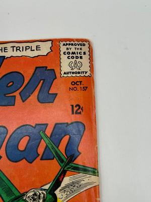 LOT 149: 1965 DC Comics Wonder Woman Comics: #155 thru #158