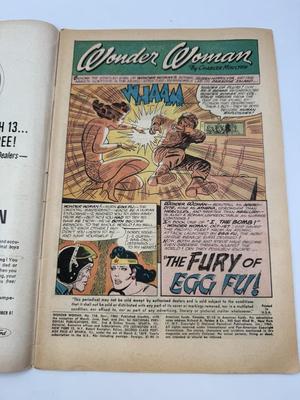 LOT 149: 1965 DC Comics Wonder Woman Comics: #155 thru #158