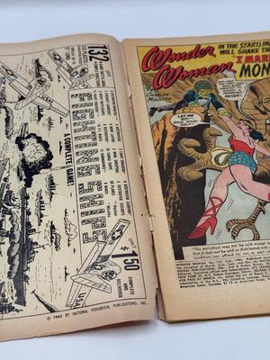LOT 149: 1965 DC Comics Wonder Woman Comics: #155 thru #158