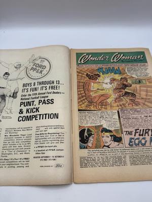 LOT 149: 1965 DC Comics Wonder Woman Comics: #155 thru #158