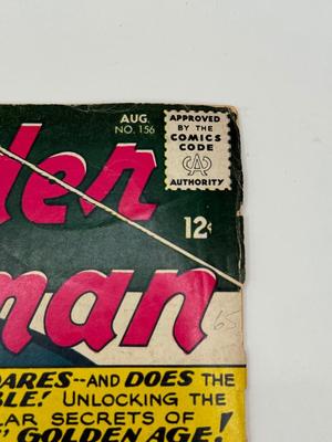 LOT 149: 1965 DC Comics Wonder Woman Comics: #155 thru #158