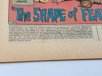 LOT 151: Collection of DC Superman Comics c.1967