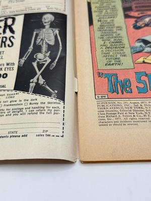 LOT 151: Collection of DC Superman Comics c.1967