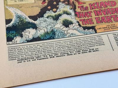 LOT 151: Collection of DC Superman Comics c.1967