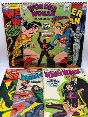 LOT 152: c. 1968 DC Wonder Woman & The New Wonder Woman Comics
