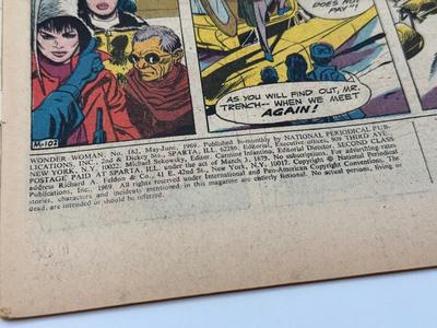 LOT 152: c. 1968 DC Wonder Woman & The New Wonder Woman Comics