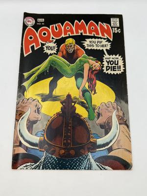 LOT 153: Collection of c. 1970s DC Aquaman Comics