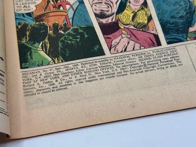 LOT 153: Collection of c. 1970s DC Aquaman Comics