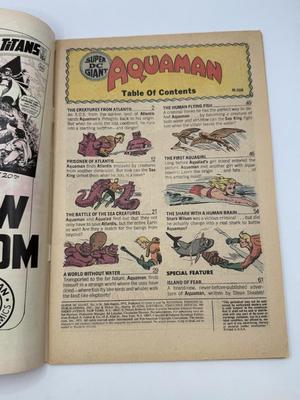 LOT 153: Collection of c. 1970s DC Aquaman Comics