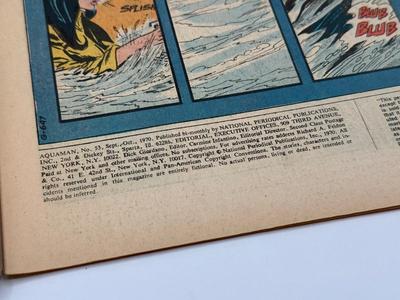 LOT 153: Collection of c. 1970s DC Aquaman Comics