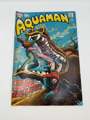 LOT 153: Collection of c. 1970s DC Aquaman Comics
