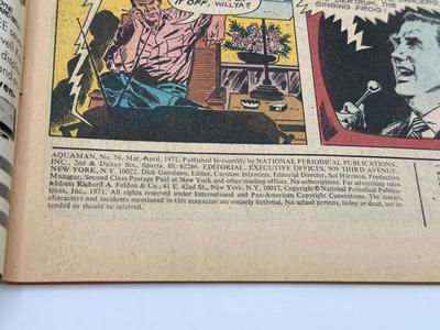 LOT 153: Collection of c. 1970s DC Aquaman Comics