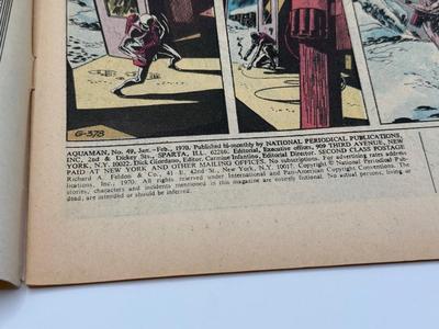 LOT 153: Collection of c. 1970s DC Aquaman Comics