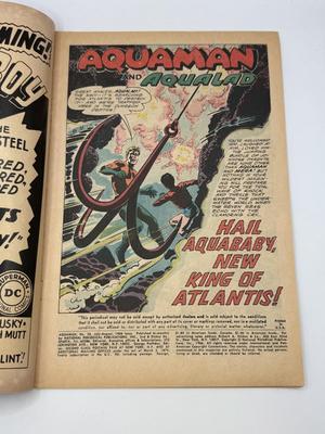 LOT 155: Collection of c. 1970s DC Aquaman Comics