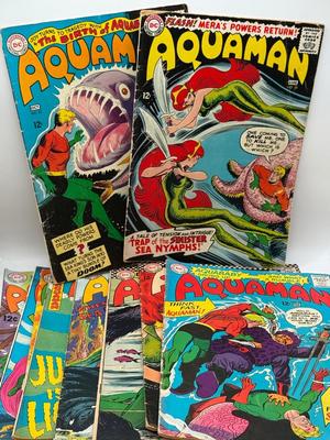 LOT 155: Collection of c. 1970s DC Aquaman Comics