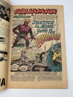 LOT 155: Collection of c. 1970s DC Aquaman Comics