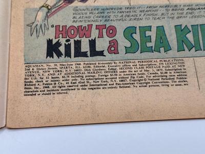 LOT 155: Collection of c. 1970s DC Aquaman Comics
